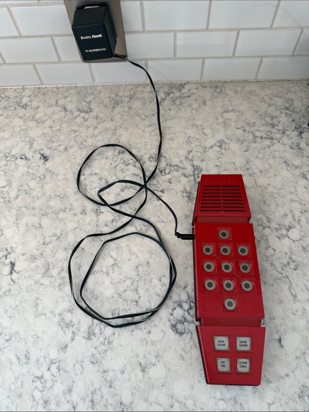 Merlin Electric Wizard Handheld Electronic Game Vintage 70s 1978 Parker Brothers